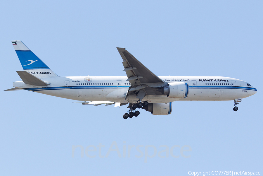 Kuwait Airways Boeing 777-269(ER) (9K-AOA) | Photo 6441
