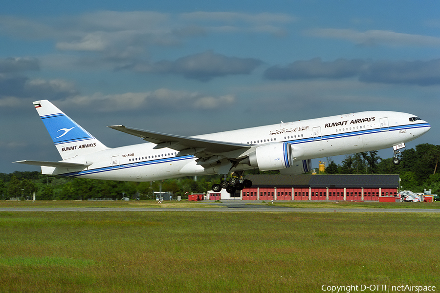 Kuwait Airways Boeing 777-269(ER) (9K-AOB) | Photo 479170