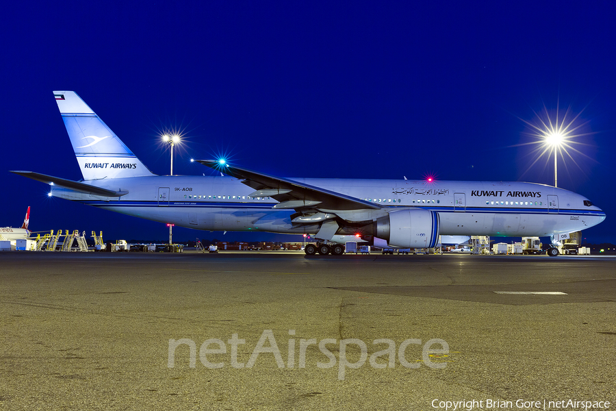 Kuwait Airways Boeing 777-269(ER) (9K-AOB) | Photo 46571