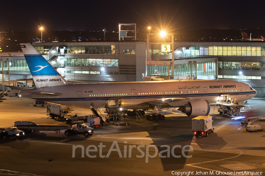 Kuwait Airways Boeing 777-269(ER) (9K-AOB) | Photo 55846