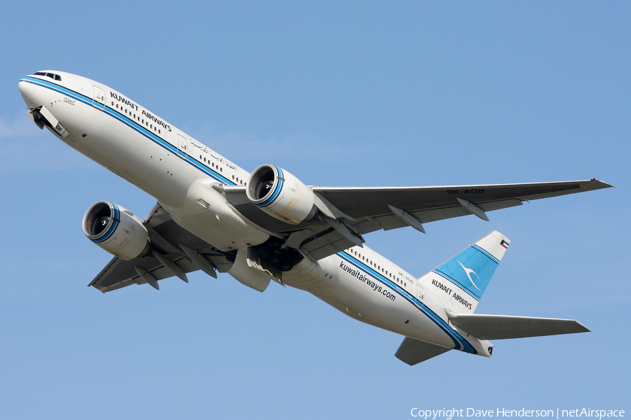 Kuwait Airways Boeing 777-269(ER) (9K-AOB) | Photo 3656