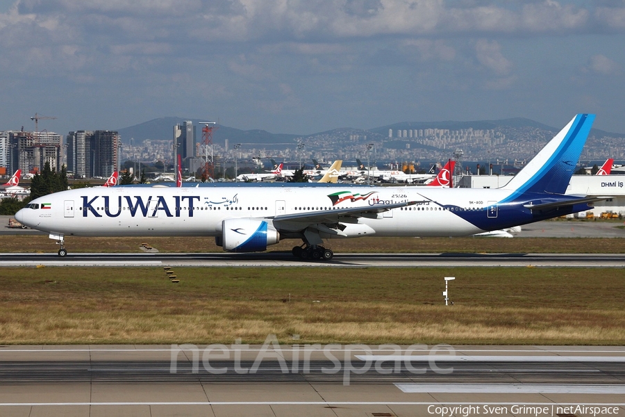 Kuwait Airways Boeing 777-369(ER) (9K-AOD) | Photo 266007