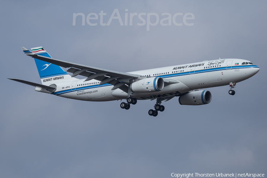 Kuwait Airways Airbus A330-243 (9K-APA) | Photo 119331