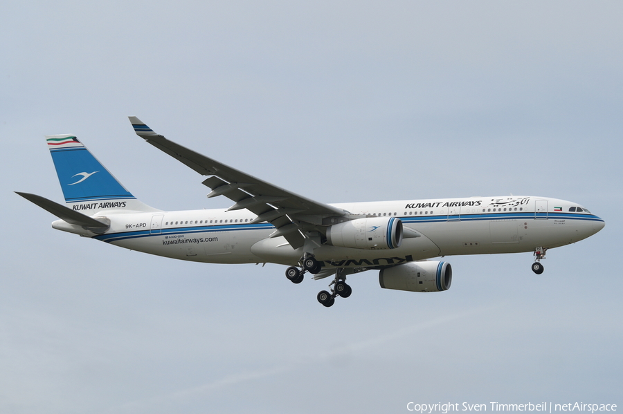 Kuwait Airways Airbus A330-243 (9K-APD) | Photo 106467