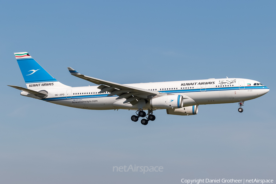 Kuwait Airways Airbus A330-243 (9K-APD) | Photo 108840