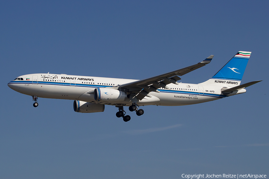 Kuwait Airways Airbus A330-243 (9K-APD) | Photo 118831