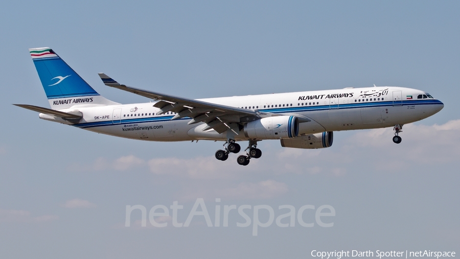 Kuwait Airways Airbus A330-243 (9K-APE) | Photo 182717