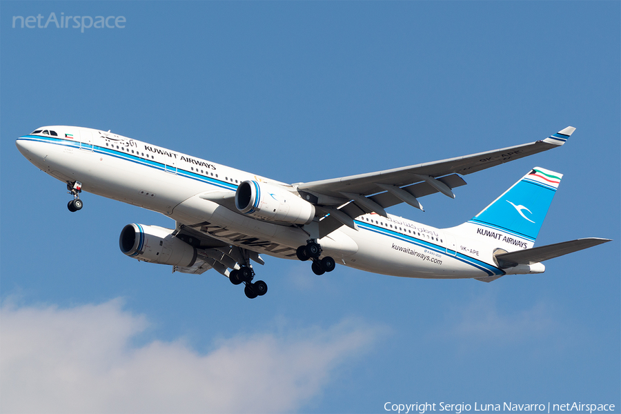 Kuwait Airways Airbus A330-243 (9K-APE) | Photo 505625