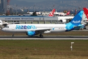 Jazeera Airways Airbus A320-214 (9K-CAI) at  Istanbul - Ataturk, Turkey