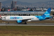 Jazeera Airways Airbus A320-214 (9K-CAJ) at  Istanbul - Ataturk, Turkey