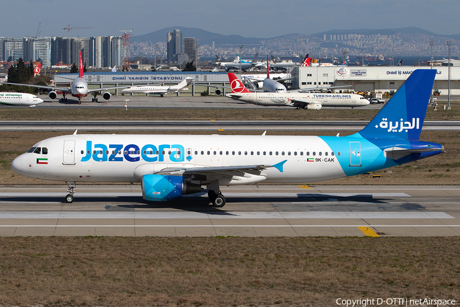 Jazeera Airways Airbus A320-214 (9K-CAK) | Photo 307753
