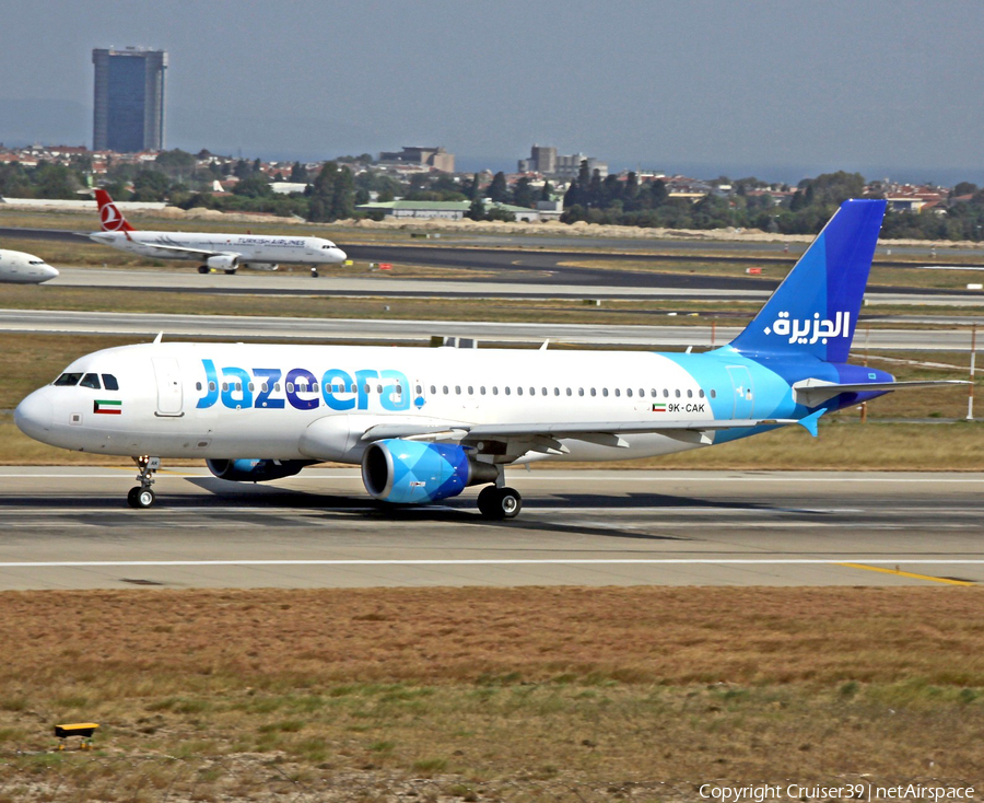 Jazeera Airways Airbus A320-214 (9K-CAK) | Photo 309475