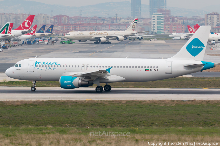 Jazeera Airways Airbus A320-214 (9K-CAO) | Photo 102897