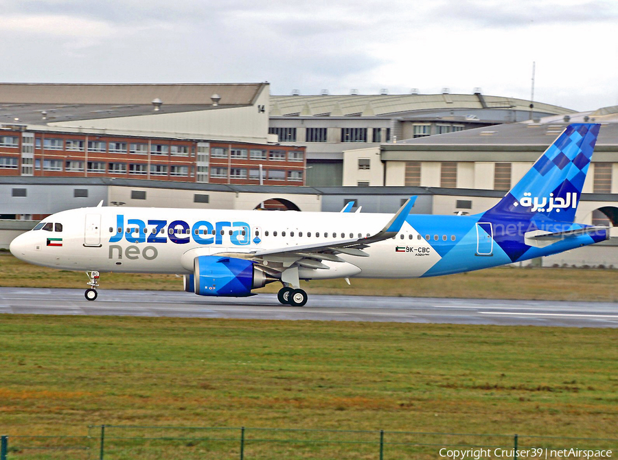 Jazeera Airways Airbus A320-251N (9K-CBC) | Photo 382065