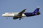 Wataniya Airways Airbus A320-214 (9K-EAC) at  Dubai - International, United Arab Emirates