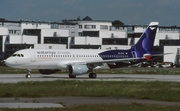 Wataniya Airways Airbus A320-214 (9K-EAC) at  Hamburg - Finkenwerder, Germany