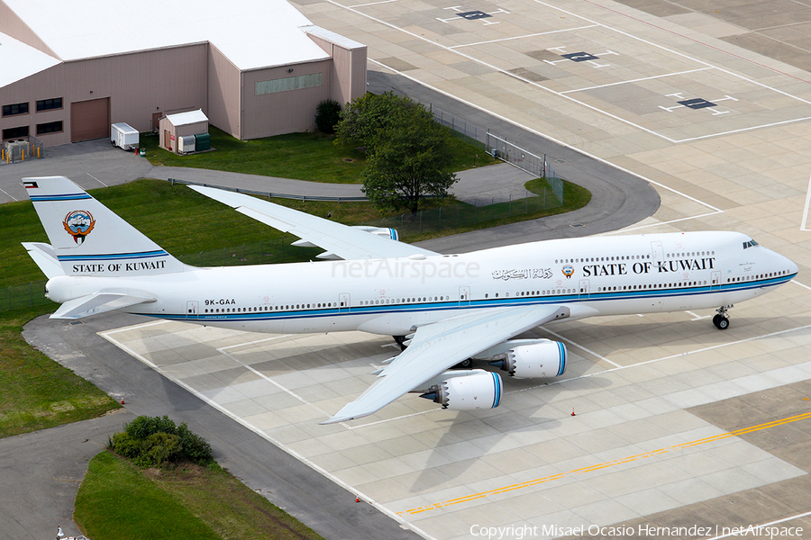 Kuwaiti Government Boeing 747-8JK(BBJ) (9K-GAA) | Photo 189396