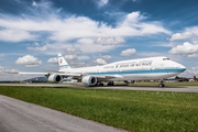 Kuwaiti Government Boeing 747-8JK(BBJ) (9K-GAA) at  Salzburg - W. A. Mozart, Austria