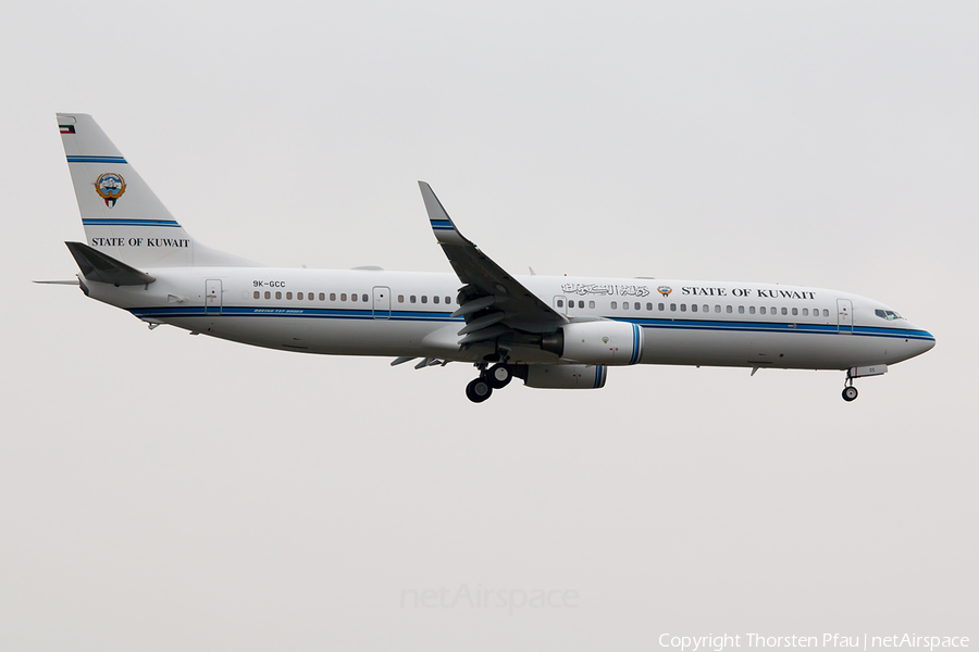 Kuwaiti Government Boeing 737-9BQ(ER) BBJ3 (9K-GCC) | Photo 105236
