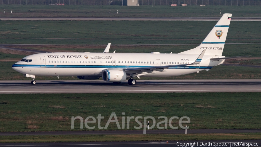 Kuwaiti Government Boeing 737-9BQ(ER) BBJ3 (9K-GCC) | Photo 182723