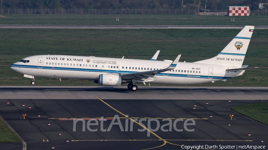 Kuwaiti Government Boeing 737-9BQ(ER) BBJ3 (9K-GCC) | Photo 182724