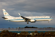 Kuwaiti Government Boeing 737-9BQ(ER) BBJ3 (9K-GCC) at  Glasgow - Prestwick, United Kingdom