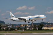 Kuwaiti Government Boeing 737-9BQ(ER) BBJ3 (9K-GCC) at  Salzburg - W. A. Mozart, Austria