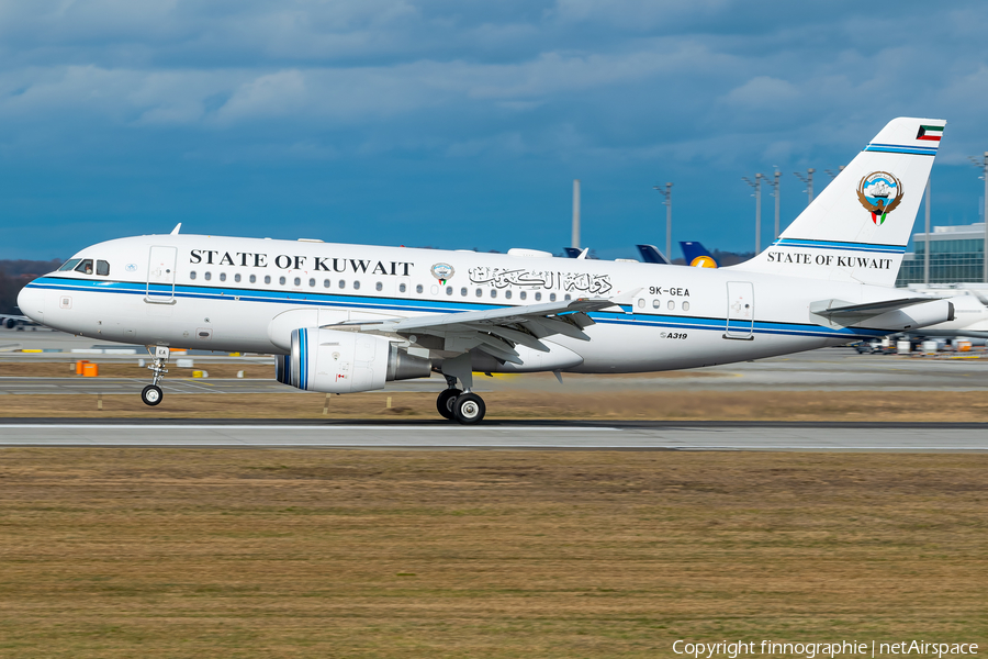 Kuwaiti Government Airbus A319-115X CJ (9K-GEA) | Photo 554156