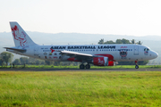 AirAsia Airbus A320-214 (9M-AFE) at  Banda Aceh - Sultan Iskandar Muda International, Indonesia