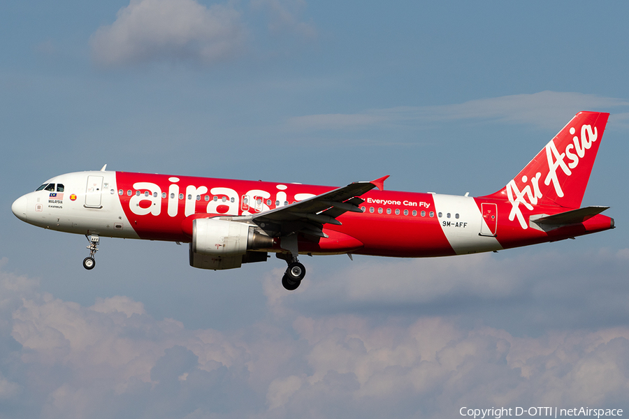 AirAsia Airbus A320-214 (9M-AFF) | Photo 284616