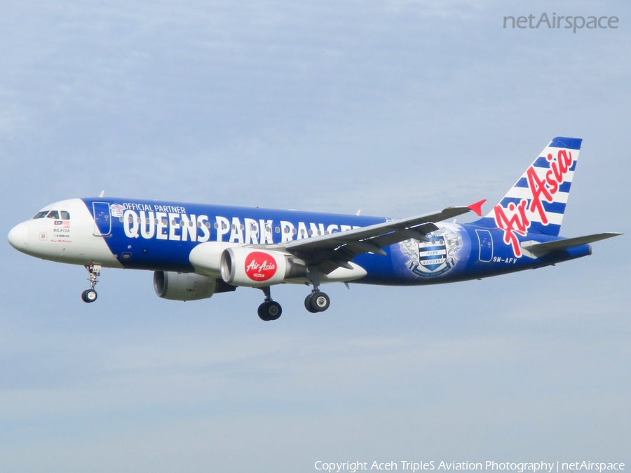 AirAsia Airbus A320-216 (9M-AFV) | Photo 208048