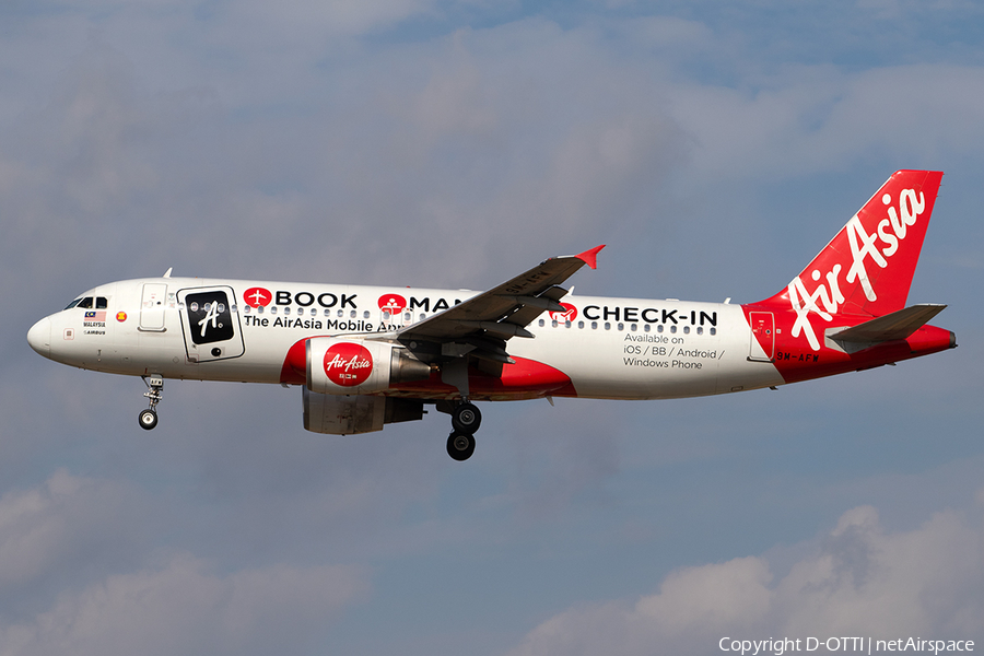 AirAsia Airbus A320-216 (9M-AFW) | Photo 283102