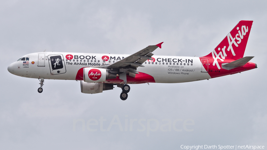 AirAsia Airbus A320-216 (9M-AFW) | Photo 310148