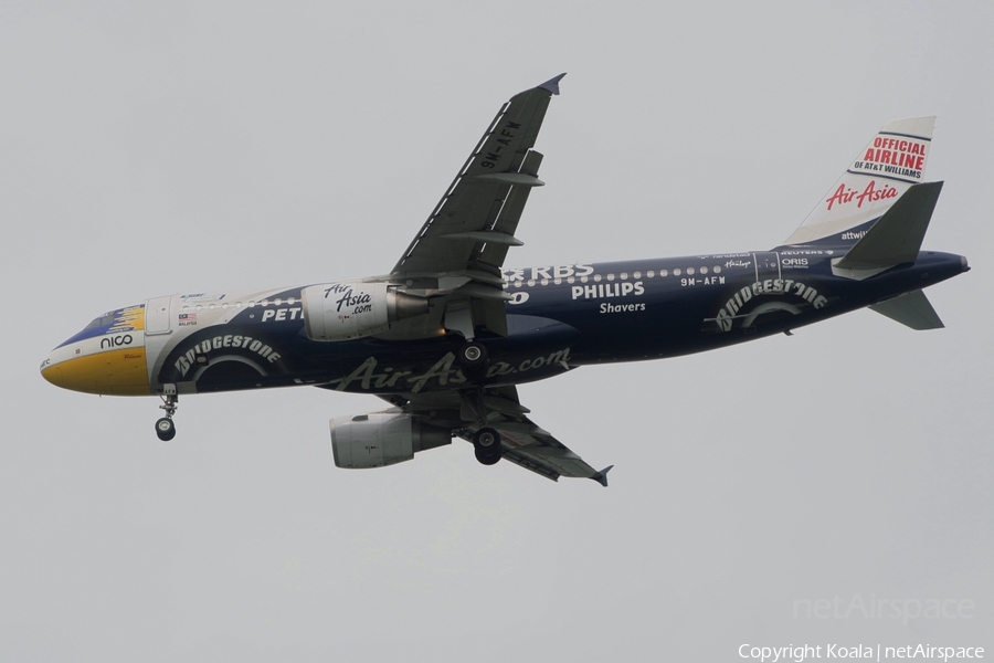 AirAsia Airbus A320-216 (9M-AFW) | Photo 552645