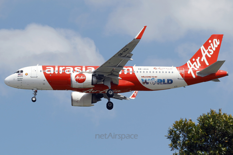 AirAsia Airbus A320-251N (9M-AGA) at  Singapore - Changi, Singapore