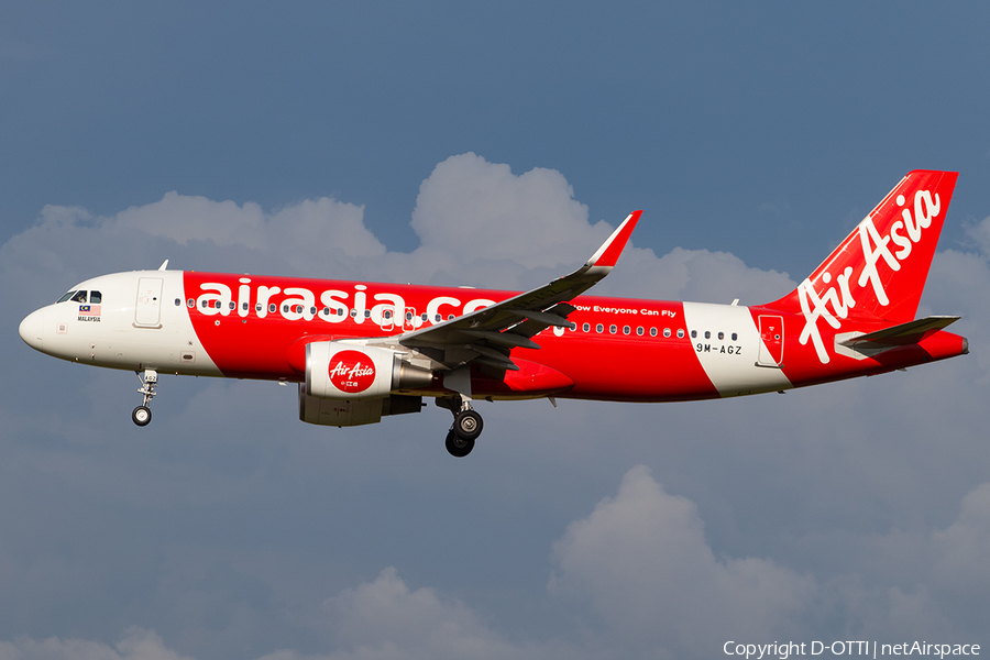 AirAsia Airbus A320-216 (9M-AGZ) | Photo 283557