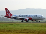 AirAsia Airbus A320-216 (9M-AHJ) at  Banda Aceh - Sultan Iskandar Muda International, Indonesia