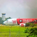 AirAsia Airbus A320-216 (9M-AHY) at  Balikpapan Sepinggan - International, Indonesia