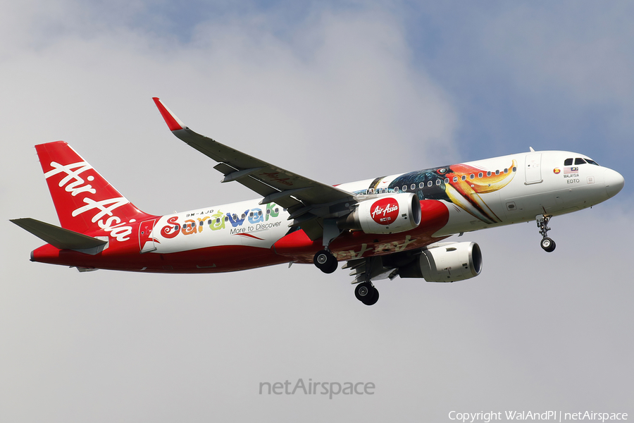 AirAsia Airbus A320-216 (9M-AJD) | Photo 613199