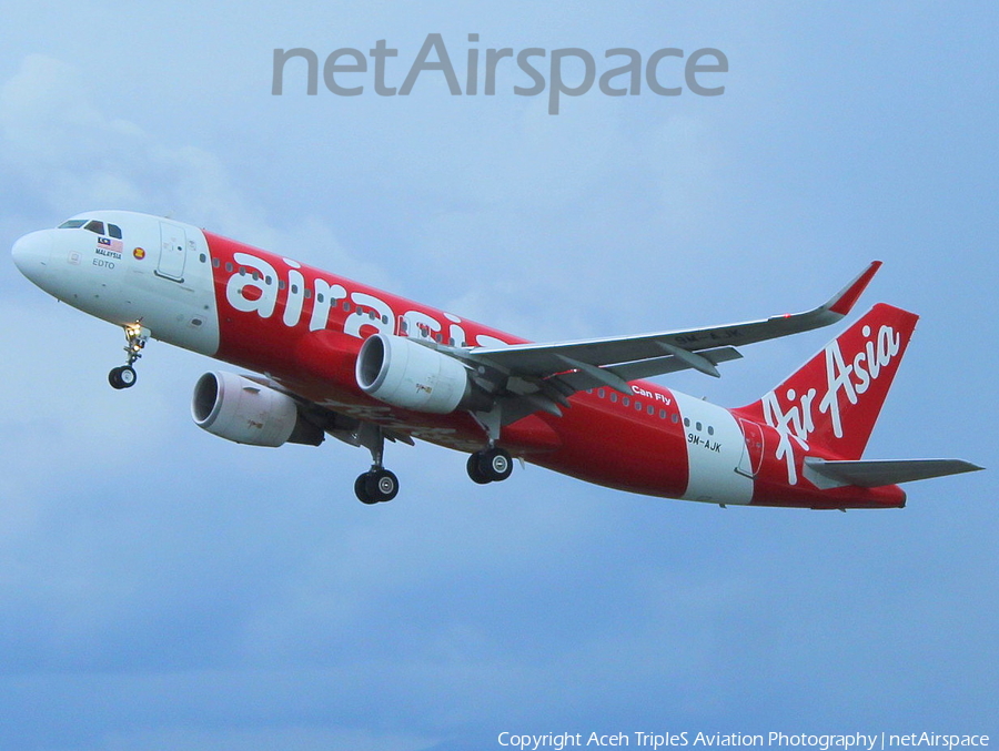 AirAsia Airbus A320-216 (9M-AJK) | Photo 314851