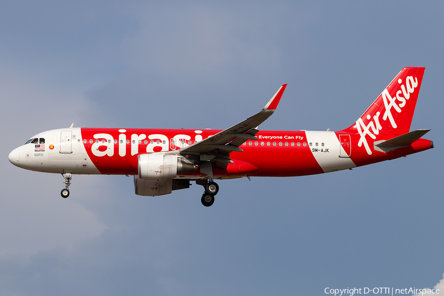AirAsia Airbus A320-216 (9M-AJK) | Photo 283551