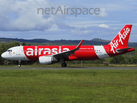 AirAsia Airbus A320-216 (9M-AJN) at  Banda Aceh - Sultan Iskandar Muda International, Indonesia