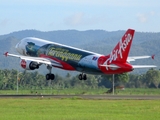 AirAsia Airbus A320-216 (9M-AJS) at  Banda Aceh - Sultan Iskandar Muda International, Indonesia