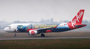AirAsia Airbus A320-216 (9M-AJS) at  Palembang - Sultan Mahmud Badaruddin II International, Indonesia
