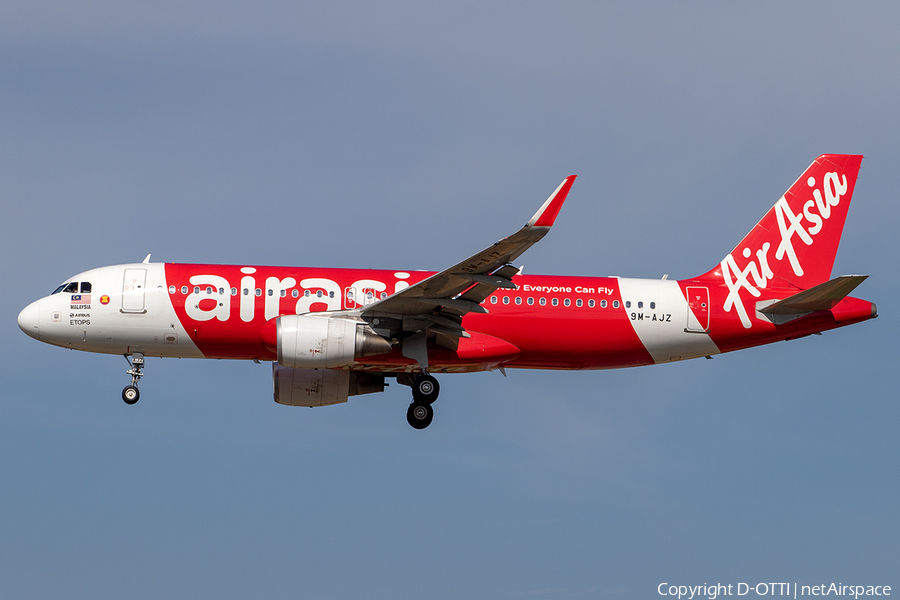 AirAsia Airbus A320-216 (9M-AJZ) | Photo 284610