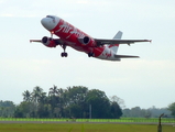 AirAsia Airbus A320-216 (9M-AQE) at  Banda Aceh - Sultan Iskandar Muda International, Indonesia
