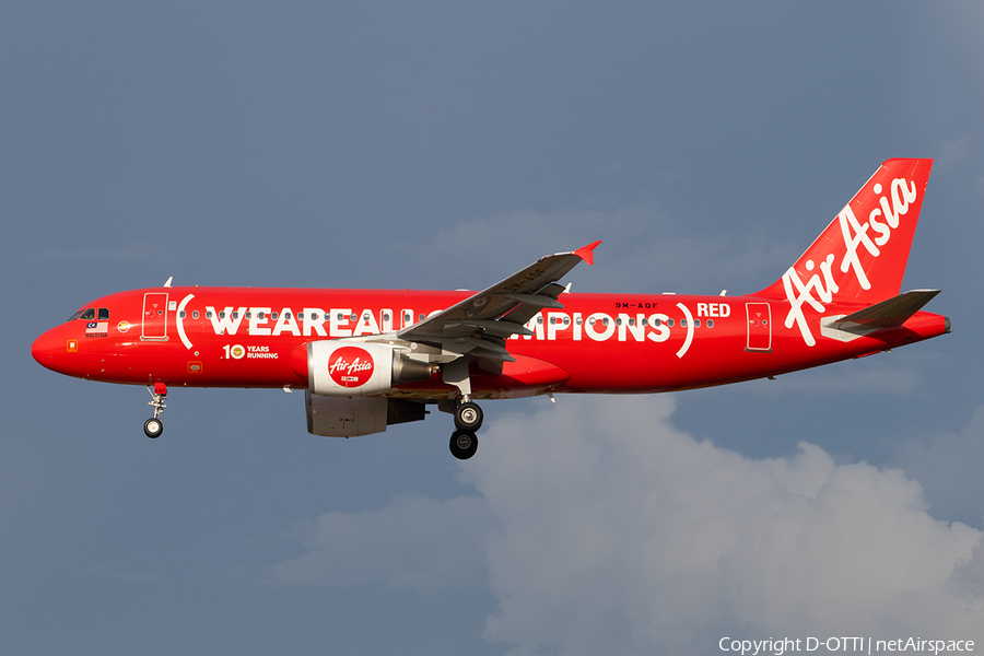 AirAsia Airbus A320-216 (9M-AQF) | Photo 283564