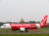 AirAsia Airbus A320-216 (9M-AQQ) at  Palembang - Sultan Mahmud Badaruddin II International, Indonesia