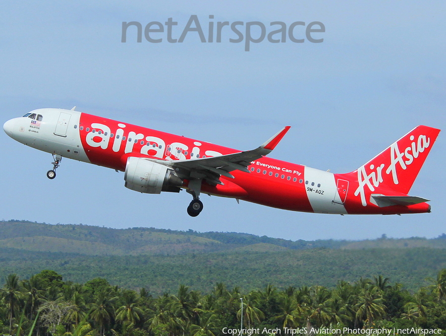 AirAsia Airbus A320-216 (9M-AQZ) | Photo 314886