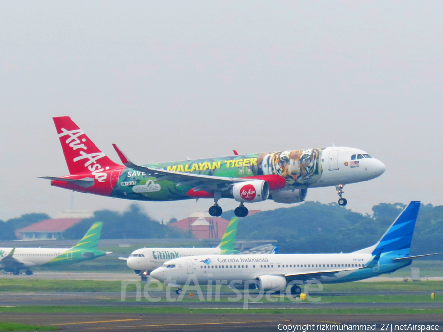 AirAsia Airbus A320-216 (9M-AQZ) | Photo 622002